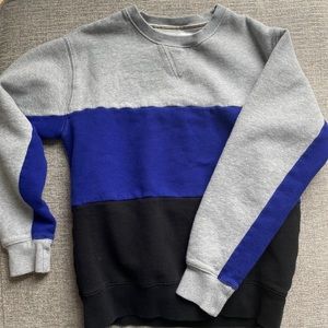TNA Black-Blue-Grey crew sweatshirt XS
